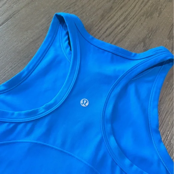 Lululemon Align Waist-Length Racerback Tank Top Size 2 Blue - Picture 5 of 7